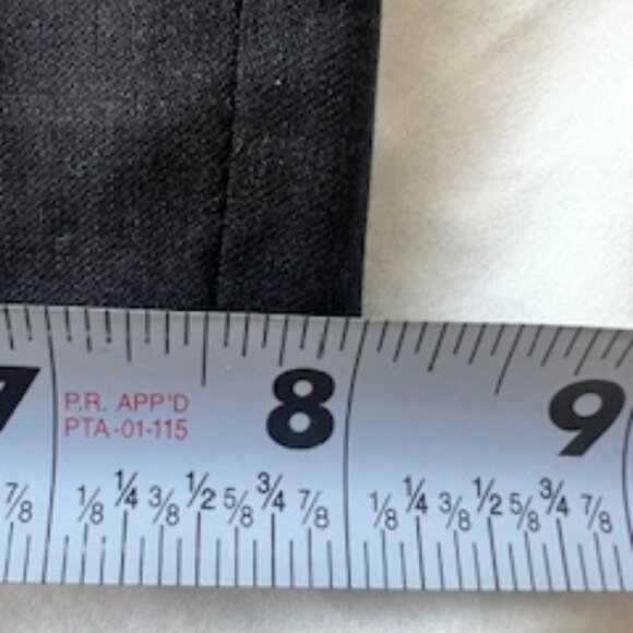 Ermenegildo Zegna - 100% Wool Dress Slacks - Dark Grey - Size 32 / 34 - Perfect - Picture 7 of 8